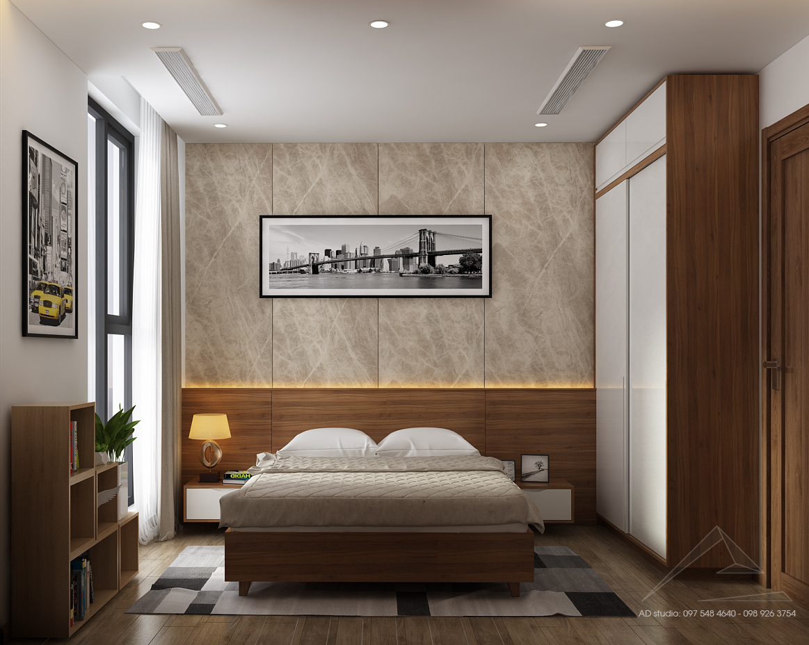 Thiết kế nội thất căn hộ chung cư Sun Grand City, Lương Yên, Hà Nội